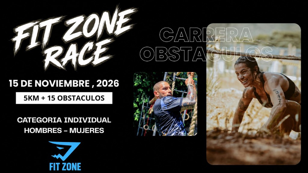 FIT ZONE RACE — 15 de noviembre 2026, 5 km + 15 obstáculos